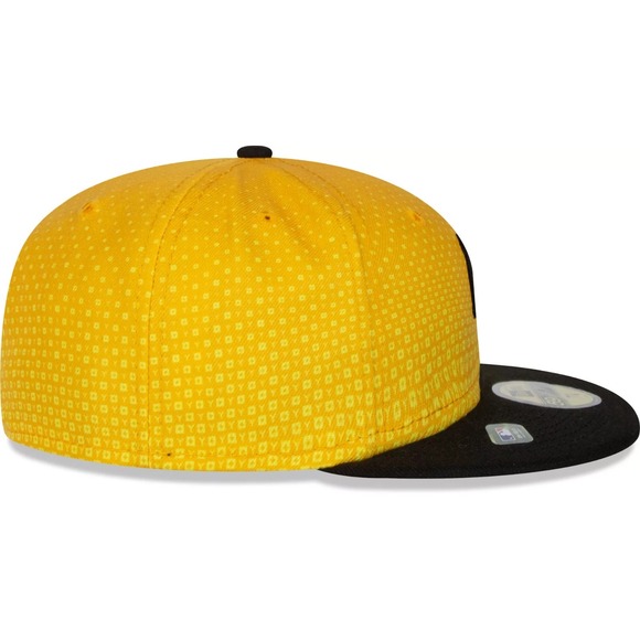 NEW Pittsburgh Pirates City Connect 59FIFTY 7 1/4 Fitted Hat New Era Black/Gold - Picture 5 of 6